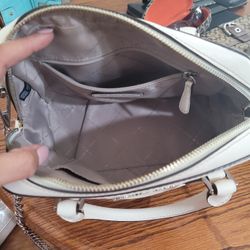 Michael KORS Ayden Medium Dome Leather Satchel