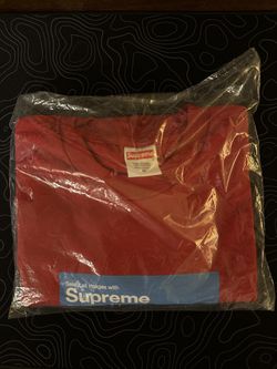 Supreme Verify Tee Red Size M