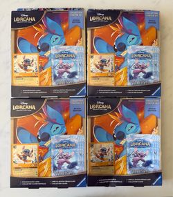 Winterspell Collection Starter Gift Set Stitch Promo Disney Lorcana Card Game Booster Box Pack Iconic Enchanted Wilds Vines Fabled Toy Story Elsa Buzz