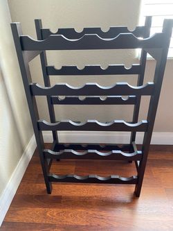 Large wooden 20 bottle Wine Rack