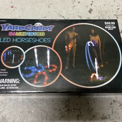 LED Horseshoes + Dominos/Tic Tac Toe Bundle 