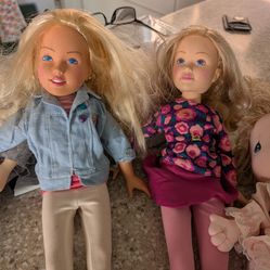 Stacey and Dawn Babysitters club vintage dolls