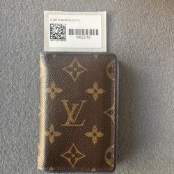 Louis Vuitton Monogram Wallet (Pocket Organizer)