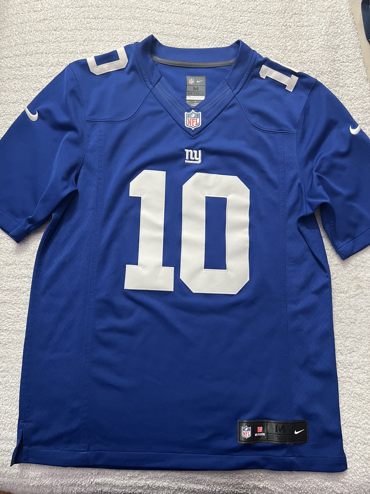 Eli Manning #10 New York NY Giants NIKE Blue Home Jersey Men's