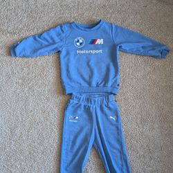 Puma BMW Motorsport Blue Toddler's Tracksuit 