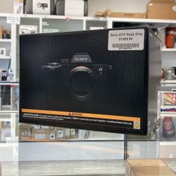 Sony A7IV Body