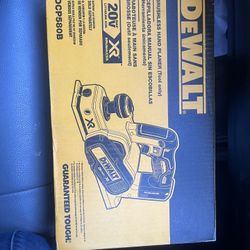 De Walt Brushless Hand Planer (tool Only