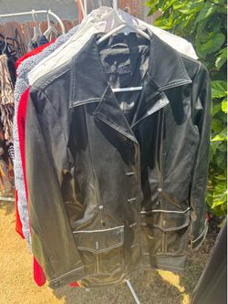 STYLES LEATHER COAT