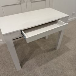White desk