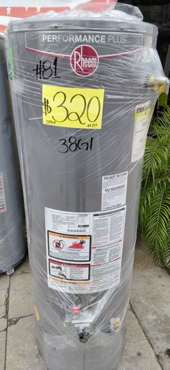 Rheem 38 gl water heater