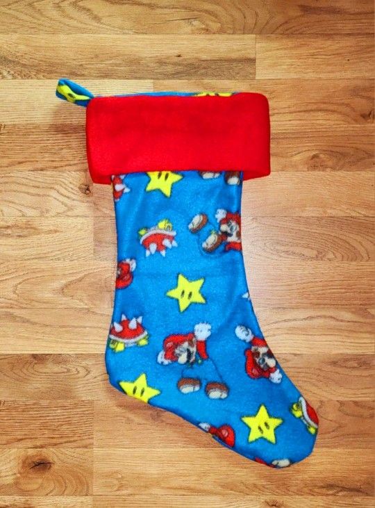 New Christmas Stocking Nintendo Super Mario