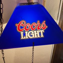 Collectible Antique Coors Light Dart Board Light