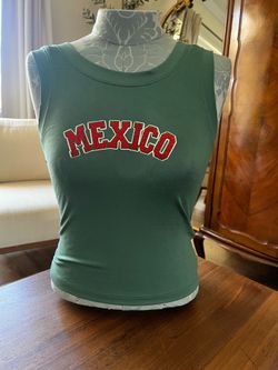 Womens Mexico tank top- small