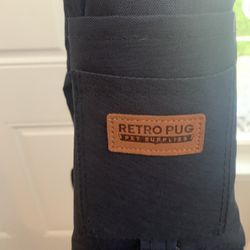 Dog Carry Sling Navy Medium Size