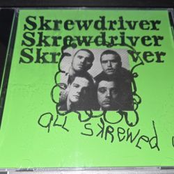 Skrewdriver All Skrewed Up CD New Sealed Oi Punk