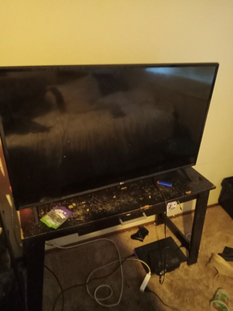 Xbox 46" TV And Driving Simulator