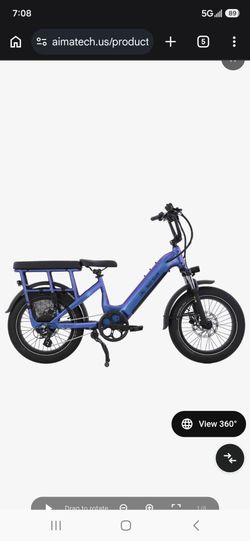 Big Sur U Cargo Ebike