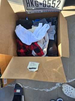 Box Of Size 8 Boys Clothing (50+ Pieces)