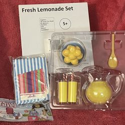13 Piece Lemonade Set For 18” Doll fits American Girl NEW!