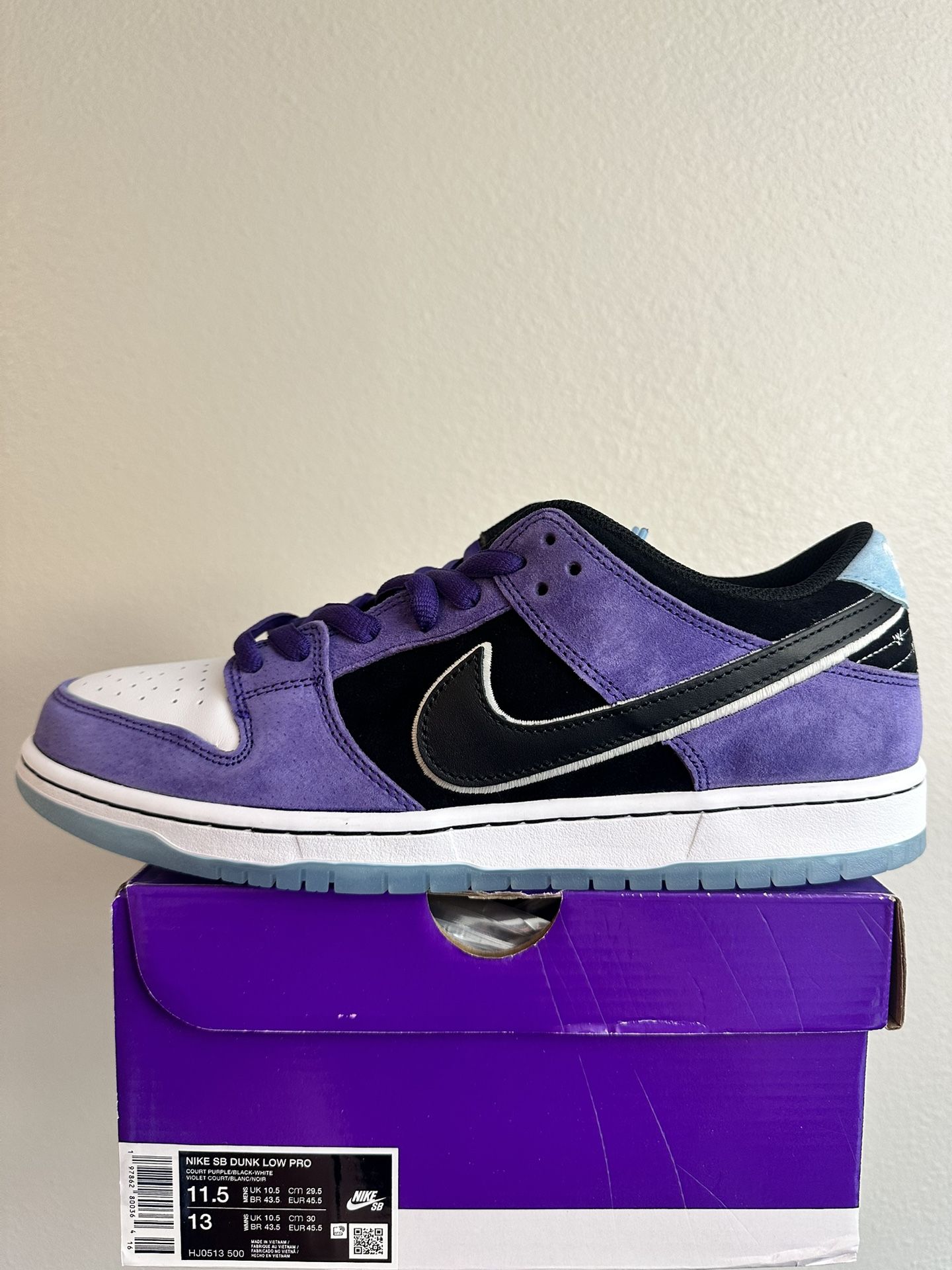 Men Nike Dunk Sb Low Size 11.5 Hayley Wilson 