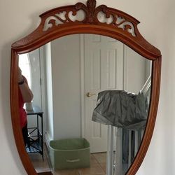 Antique Big Mirror