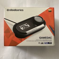 GAMEDAC. STEEL SERIES. Dac & Headphone Amp. BRAND NEW IN BOX.