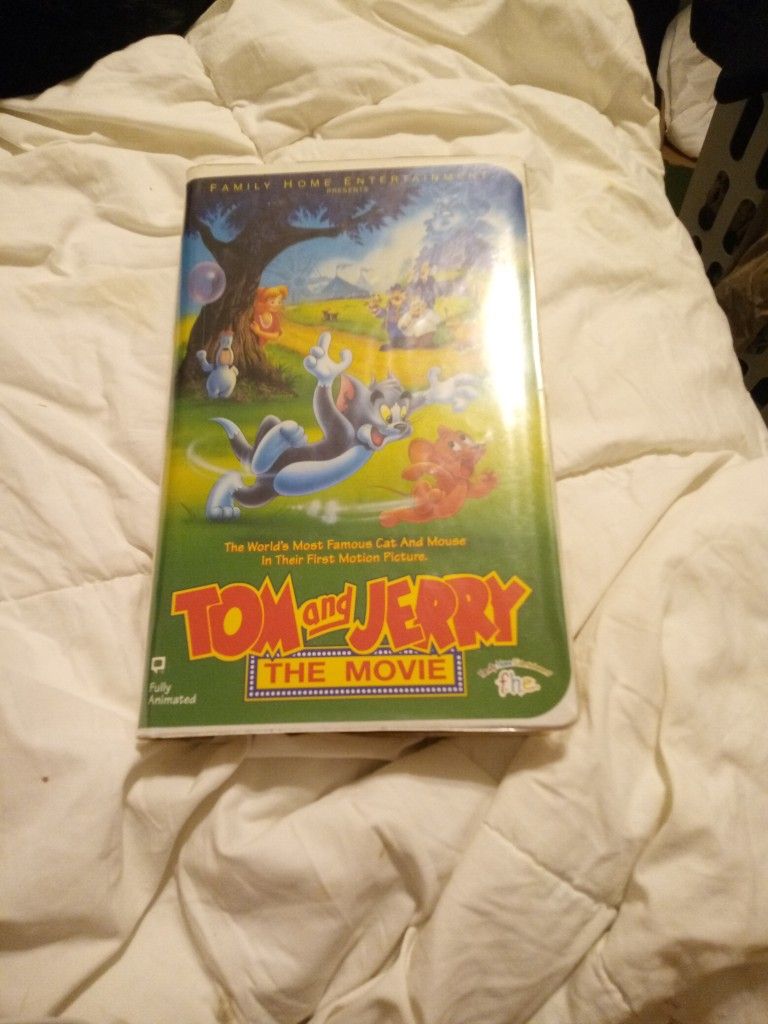 Tom And Jerry The Movie Vhs