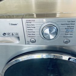 LG All-In-One ventless 120v 24” Washer and Dryer Combo - Graphite Steel