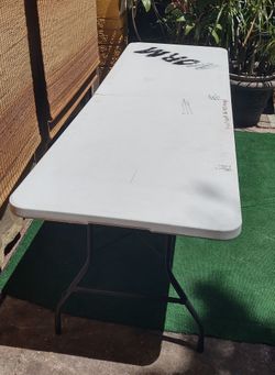 8ft Folding Table