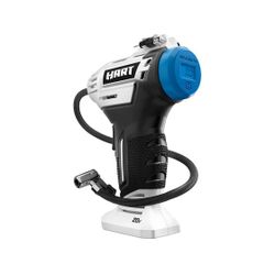 HART 20V Cordless Inflator with 20-Inch Hose – 150 PSI, Tool Only