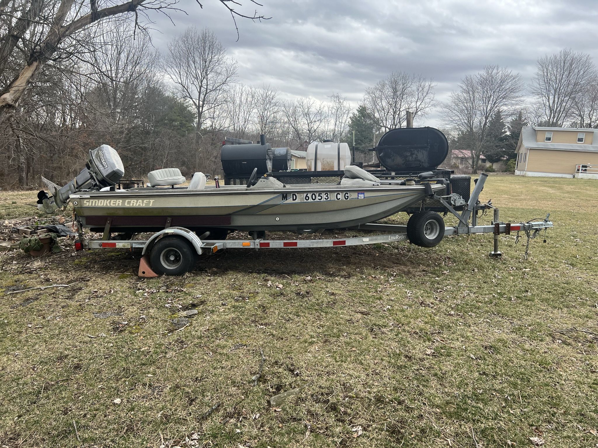 Smoker Craft 14ft Boat