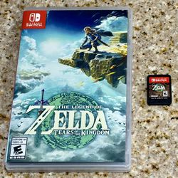 The Legend of Zelda: Tears of the Kingdom - Complete Nintendo Switch Game!