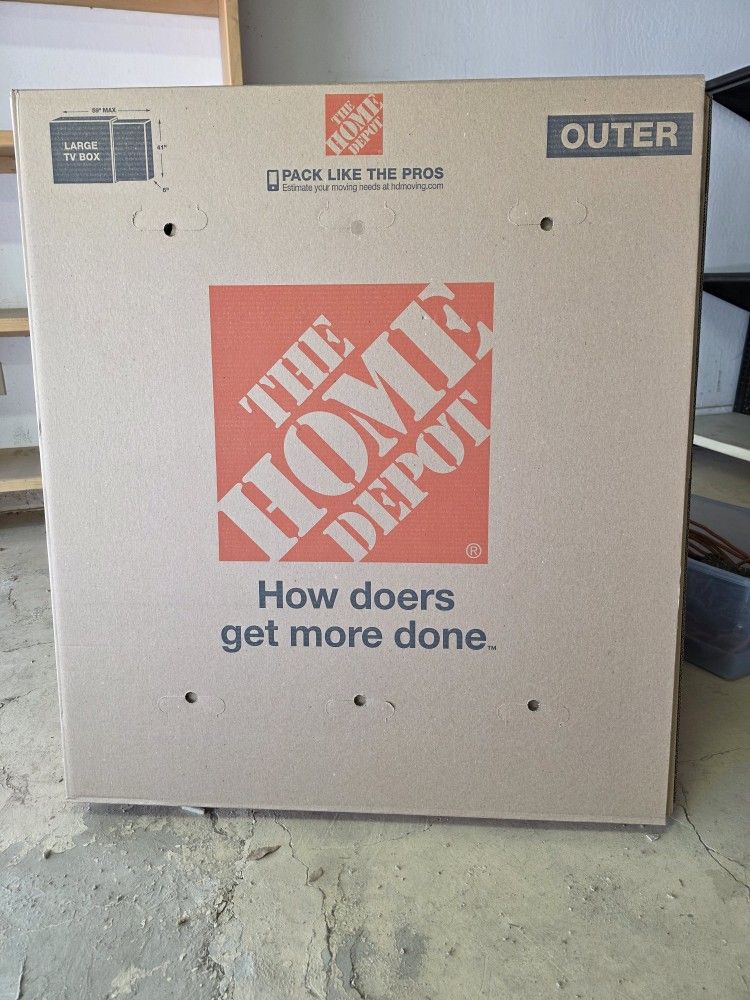 Large TV Moving Box