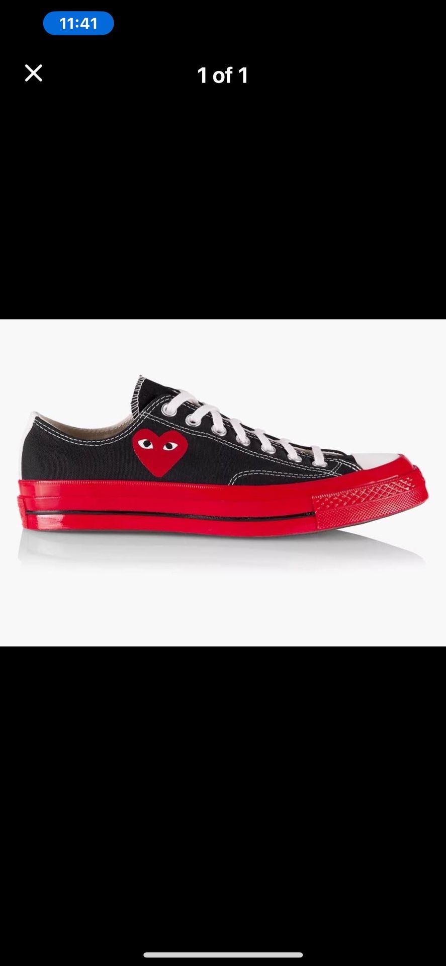 COMME DES GARÇONS PLAY CONVERSE