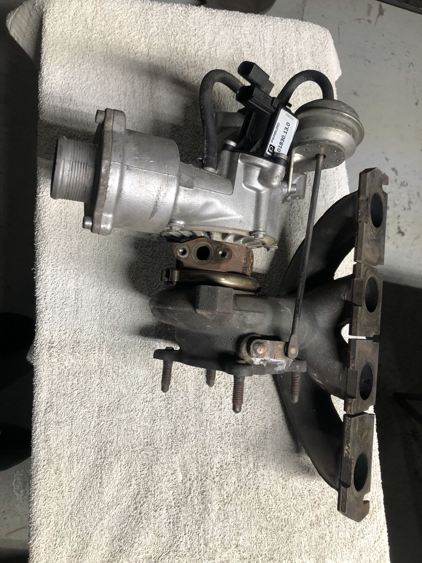 Audi A4 turbo charger (used parts)