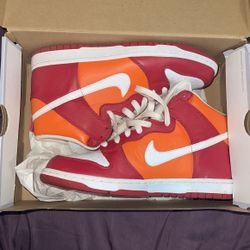 Nike Dunk High Varsity Red/Orange