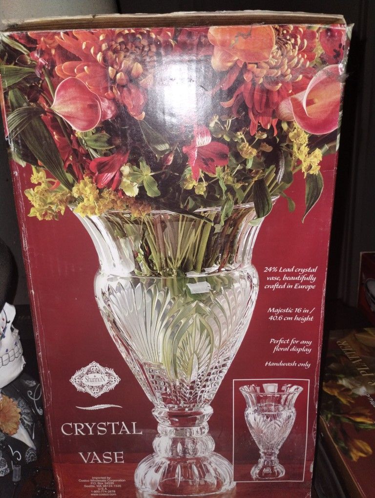 Crystal Flower Vase
