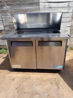 Turbo air cold prep table for sale if interested call (contact info removed)