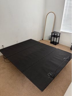 Adjustable Queen Bed Base — Electric Head Lift w/Remote