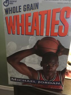 Michael Jordan collectors edition Wheaton’s box