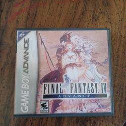 Final Fantasy Advance IV GBA Replacement Case 