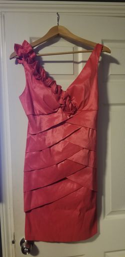 Coral dress size large