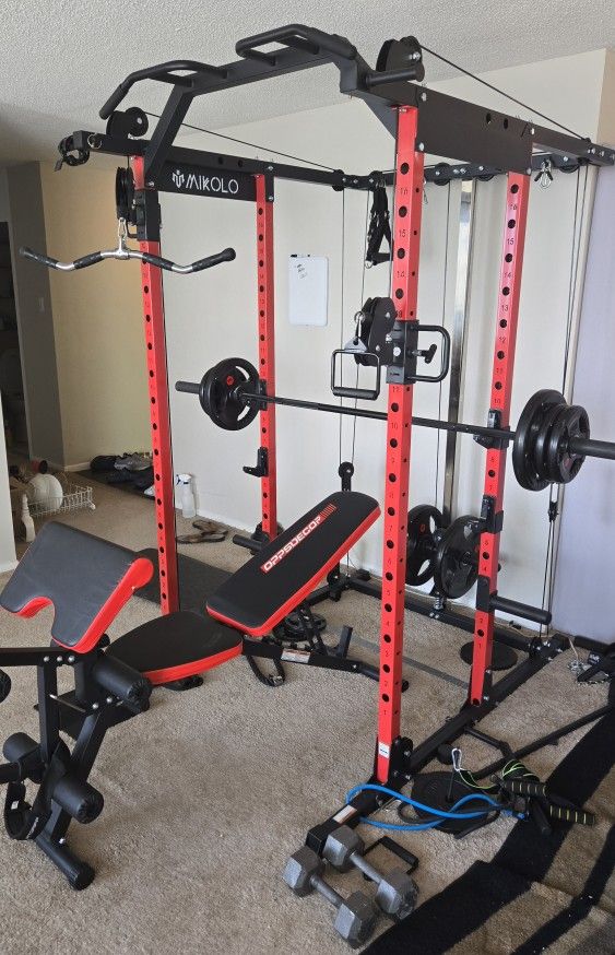 Rack cage workout 