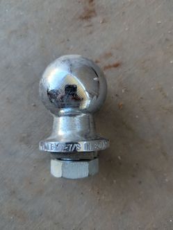 1" 7/8 tow ball