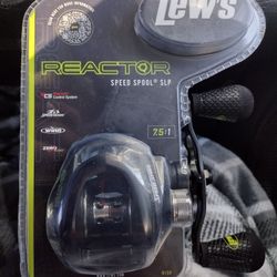 LEW'S "Reactor" Fishing Reel. 