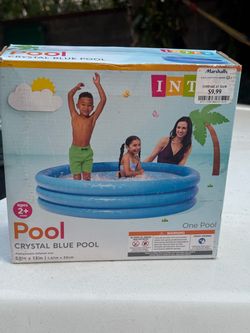 Blue pool