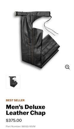Leather Riding Chaps