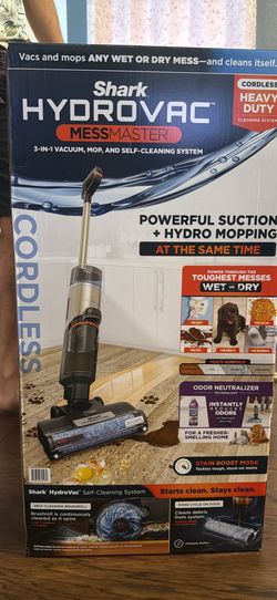 Brand new Shark HydroVac™ MessMaster Cordless Wet Dry Vacuum