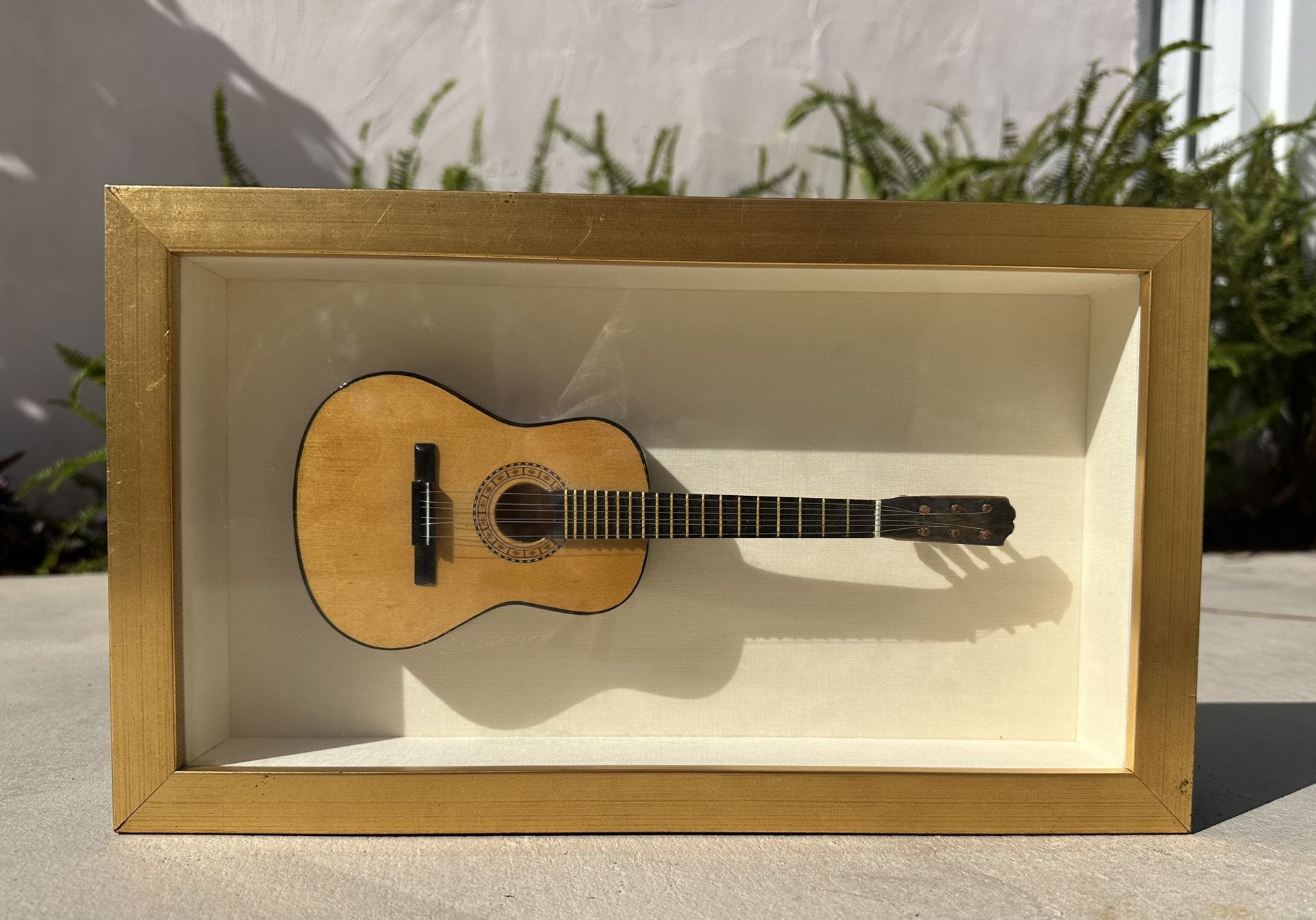 CLASSICAL GUITAR WALL ART- 14.25” X 8.25”