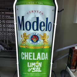 Modelo Chelada Neon Sign 